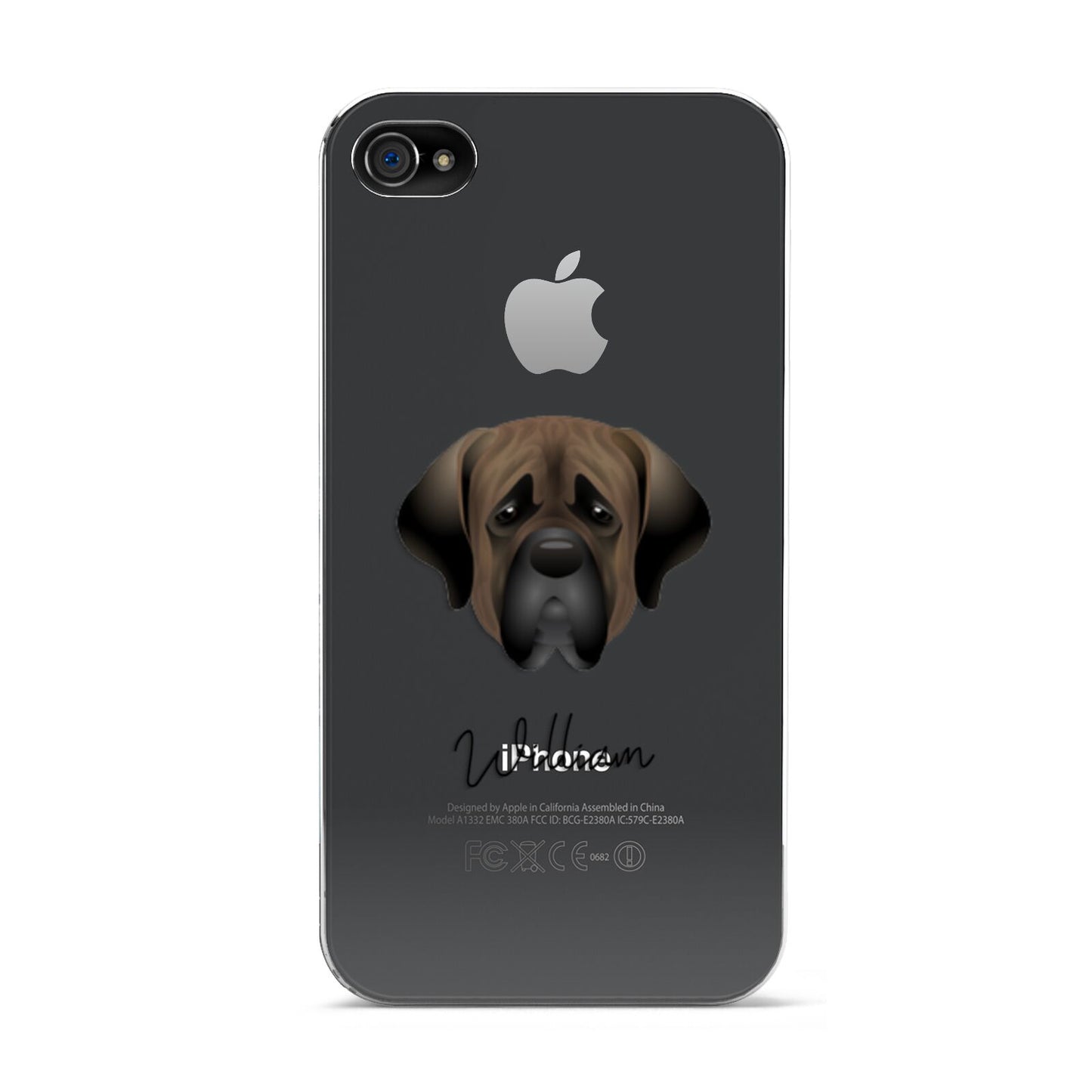 Mastiff Personalised Apple iPhone 4s Case