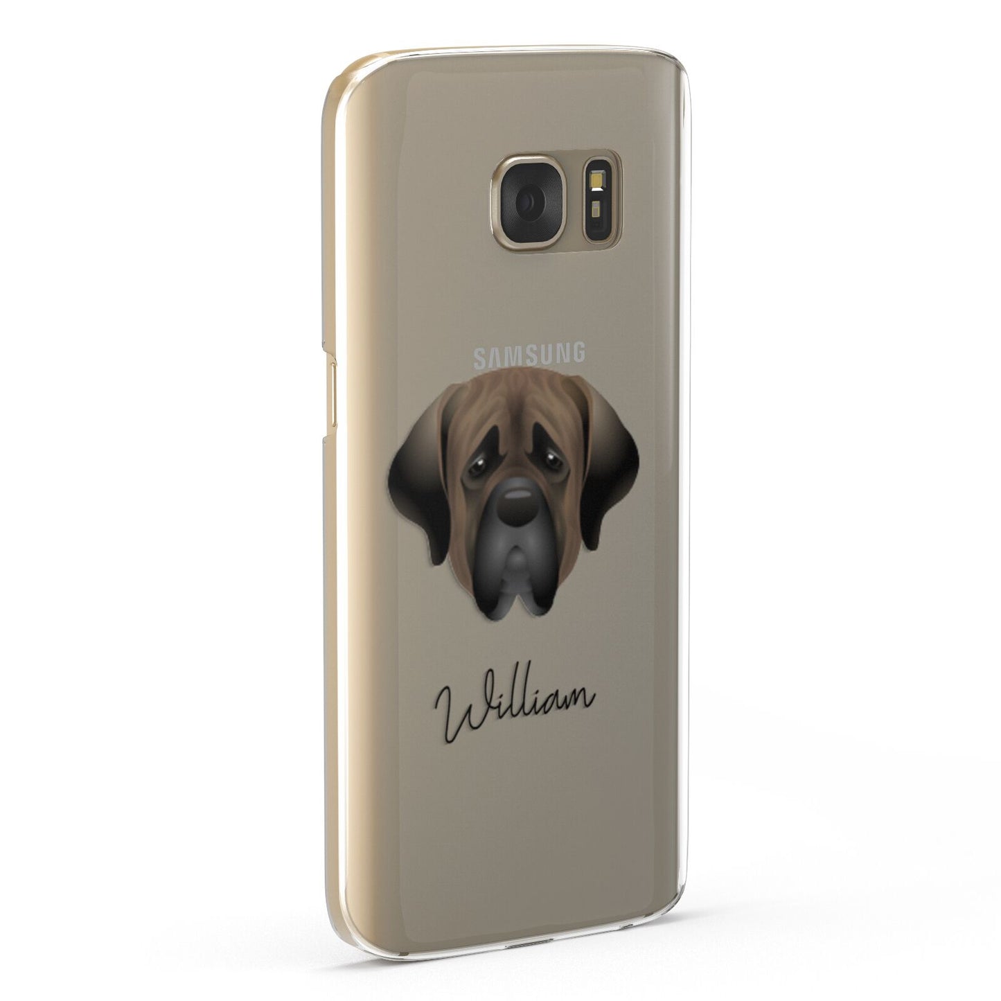 Mastiff Personalised Samsung Galaxy Case Fourty Five Degrees
