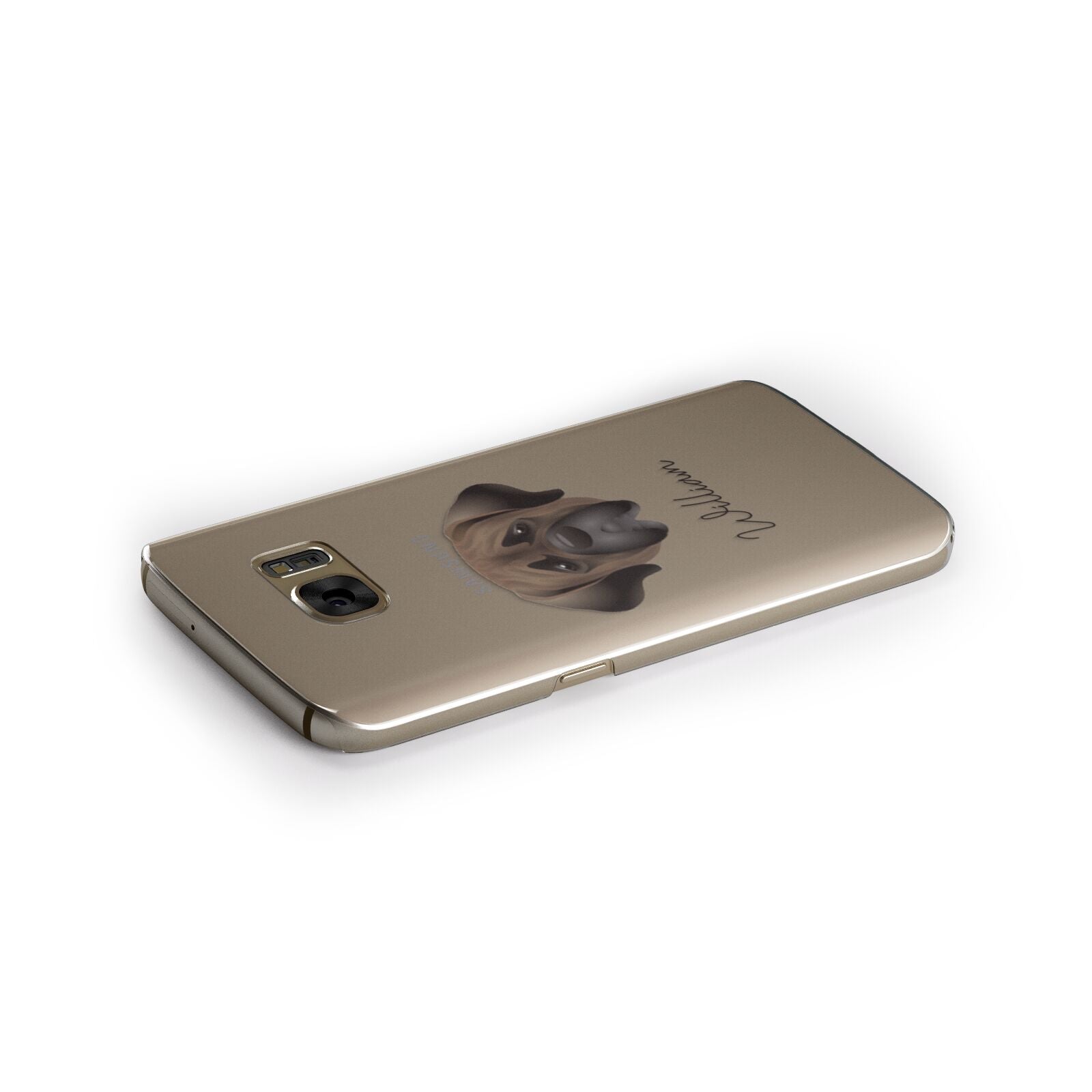 Mastiff Personalised Samsung Galaxy Case Side Close Up