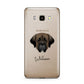Mastiff Personalised Samsung Galaxy J7 2016 Case on gold phone