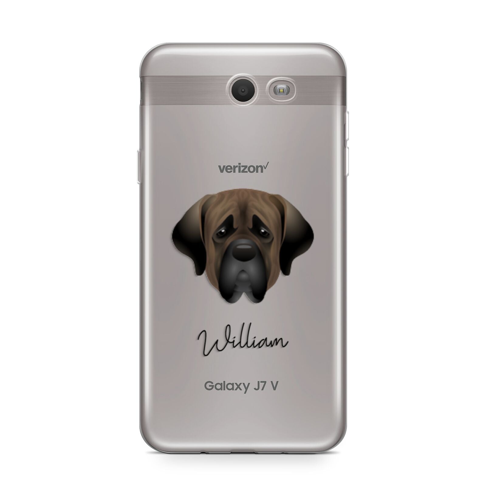 Mastiff Personalised Samsung Galaxy J7 2017 Case