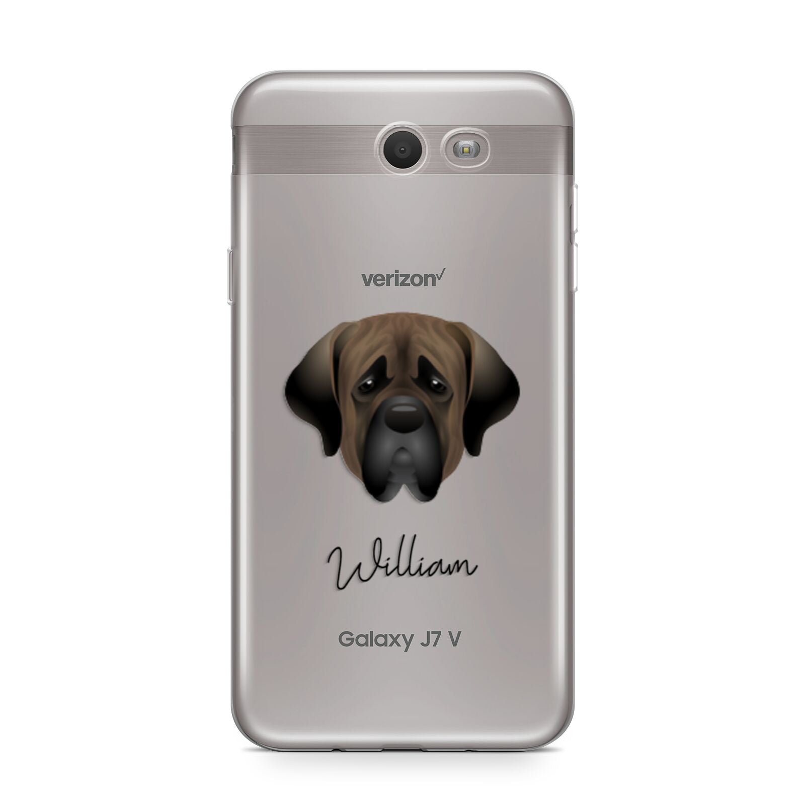 Mastiff Personalised Samsung Galaxy J7 2017 Case