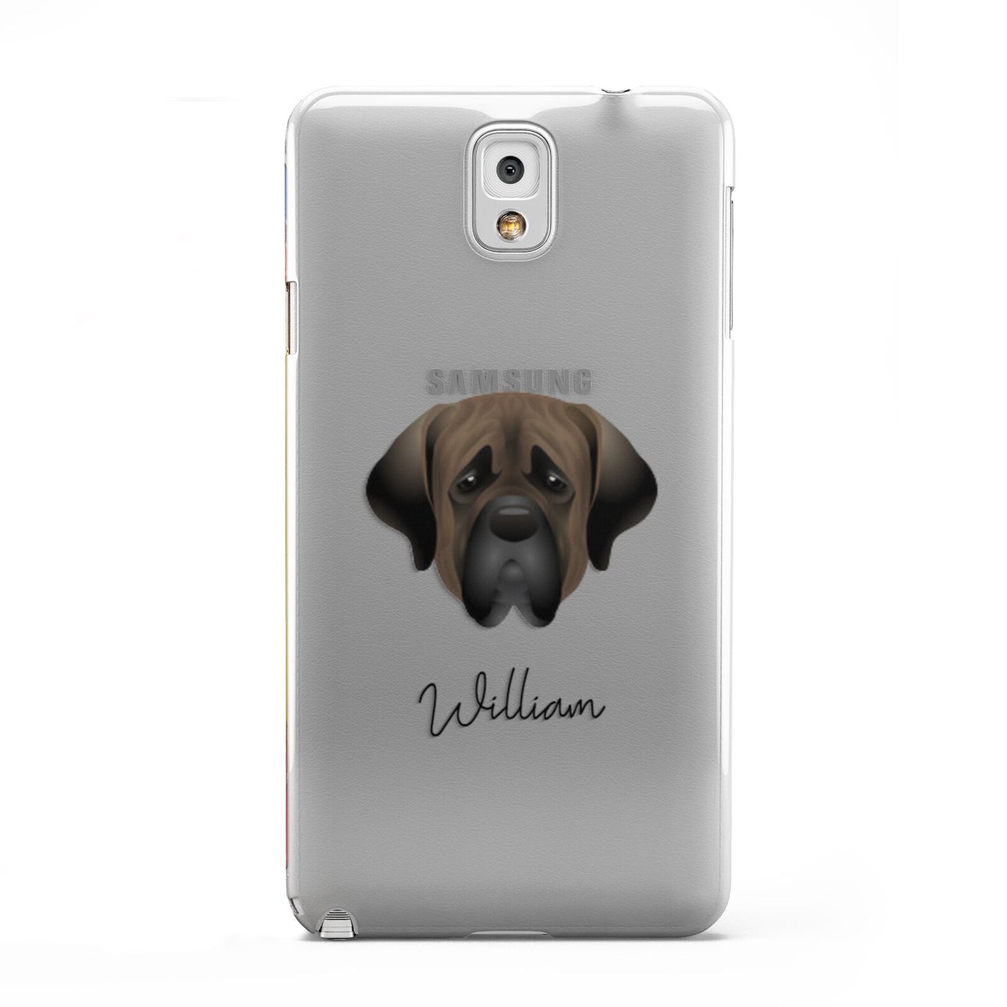 Mastiff Personalised Samsung Galaxy Note 3 Case