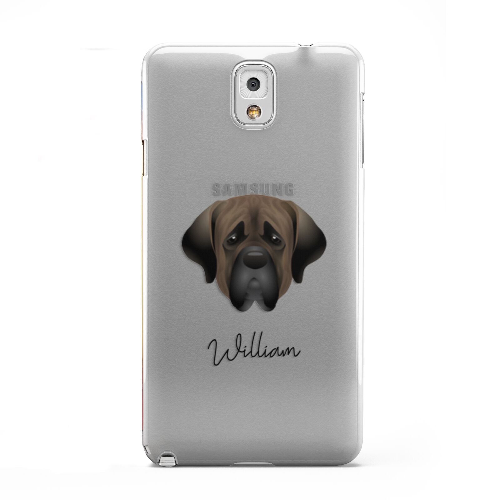 Mastiff Personalised Samsung Galaxy Note 3 Case
