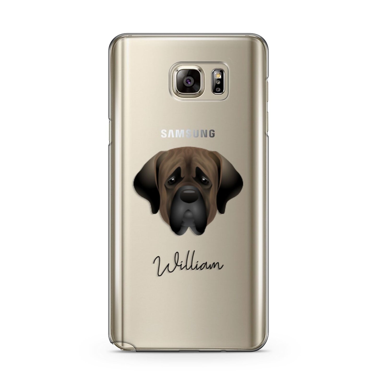 Mastiff Personalised Samsung Galaxy Note 5 Case