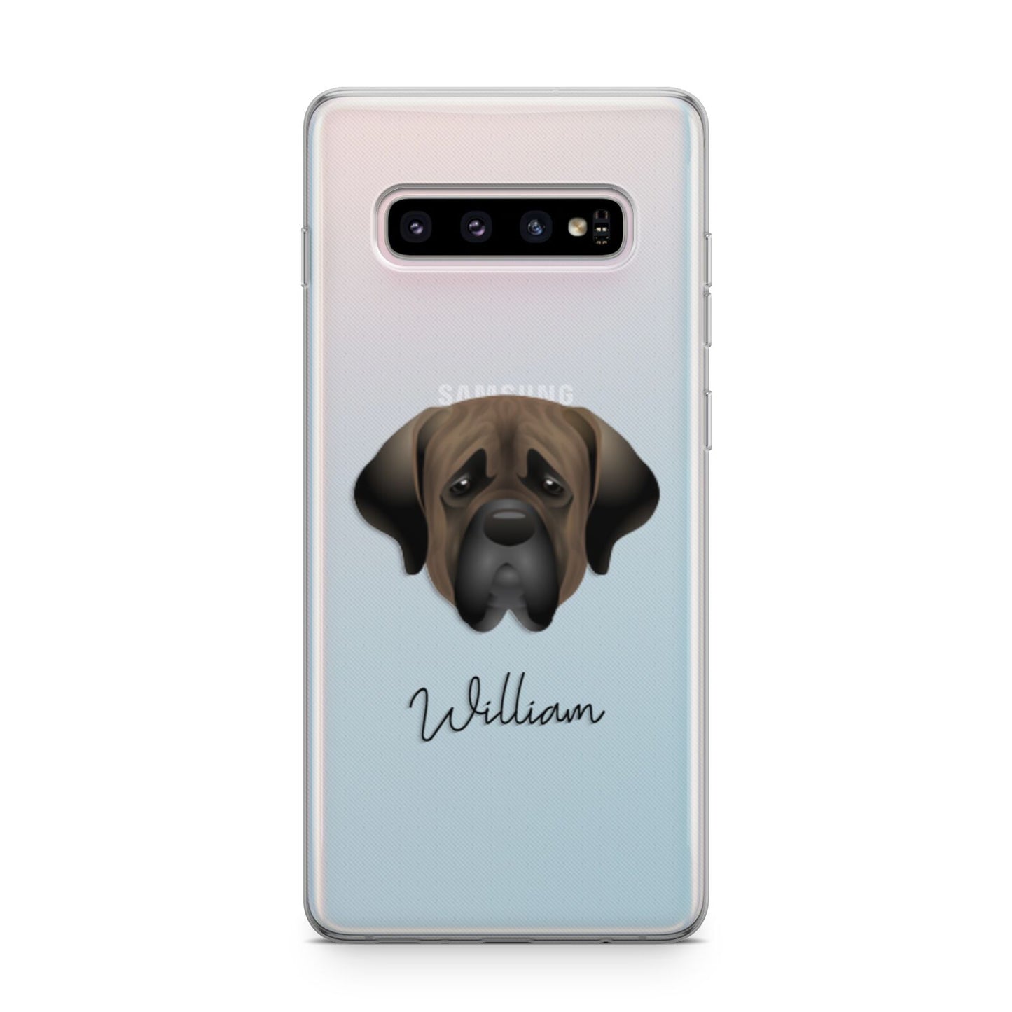 Mastiff Personalised Samsung Galaxy S10 Plus Case