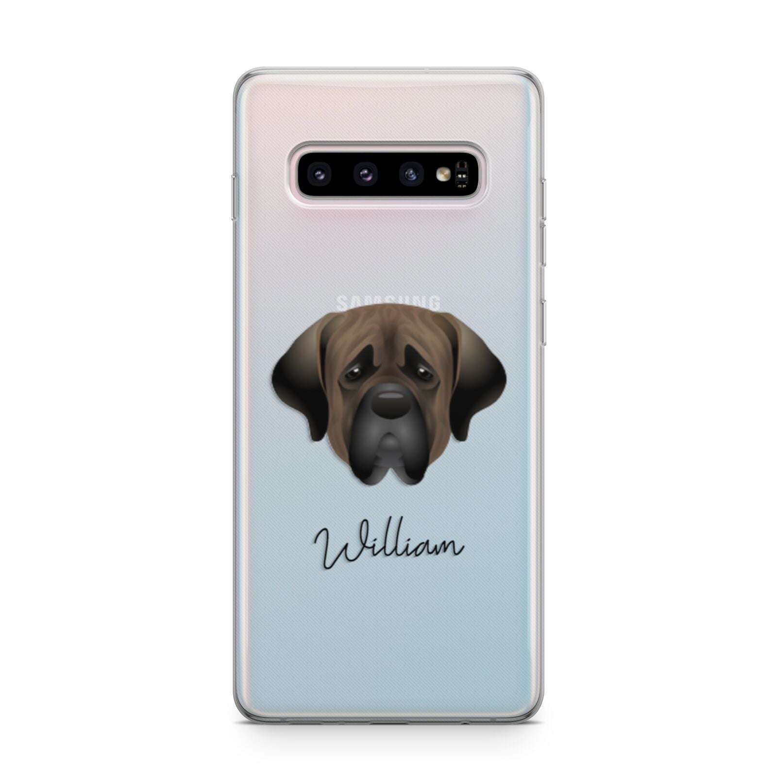 Mastiff Personalised Samsung Galaxy S10 Plus Case