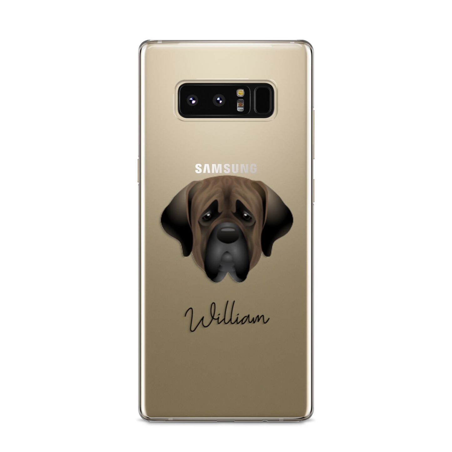 Mastiff Personalised Samsung Galaxy S8 Case