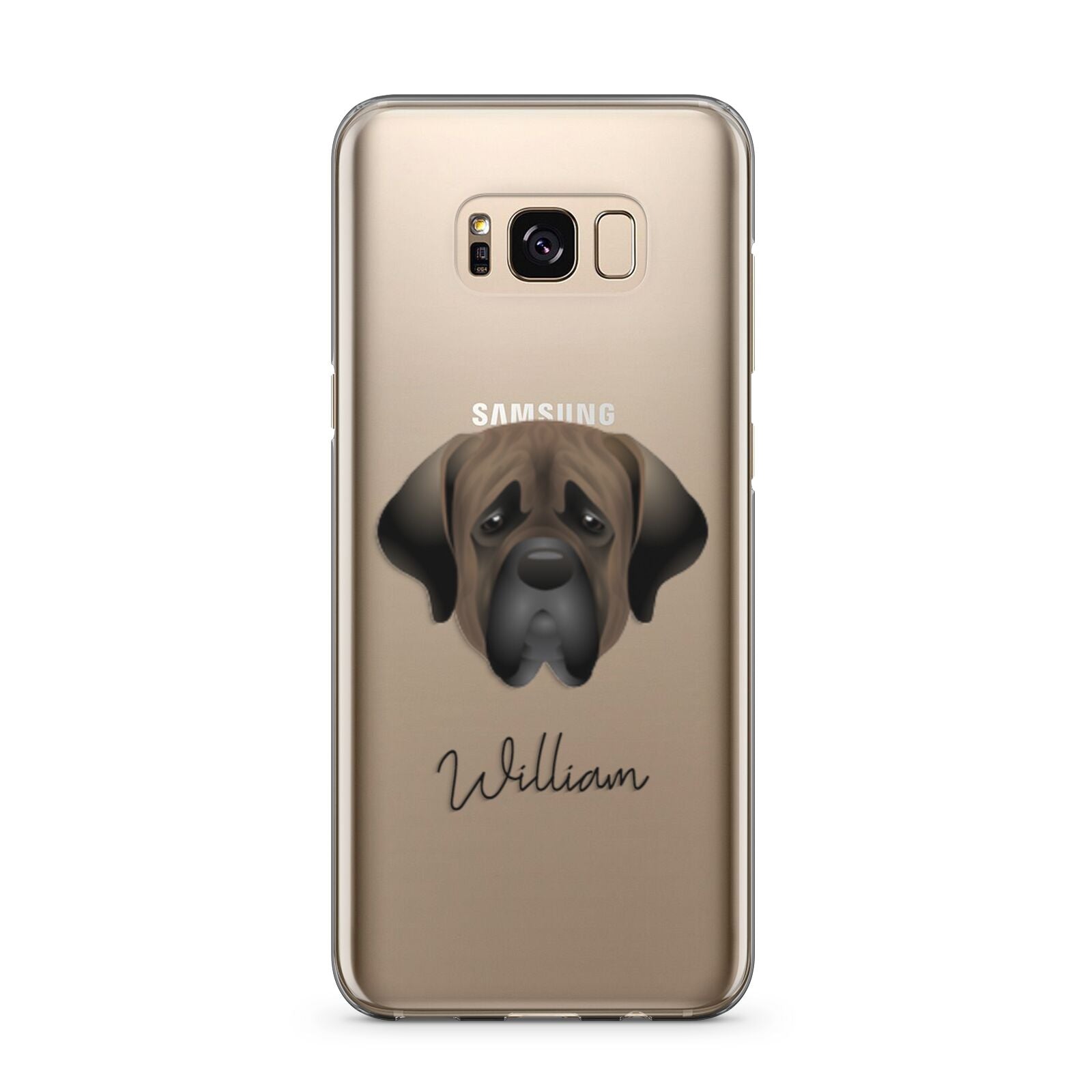 Mastiff Personalised Samsung Galaxy S8 Plus Case