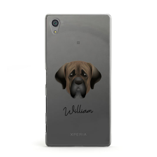 Mastiff Personalised Sony Xperia Case