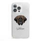 Mastiff Personalised iPhone 13 Pro Clear Bumper Case