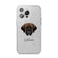 Mastiff Personalised iPhone 14 Pro Max Glitter Tough Case Silver