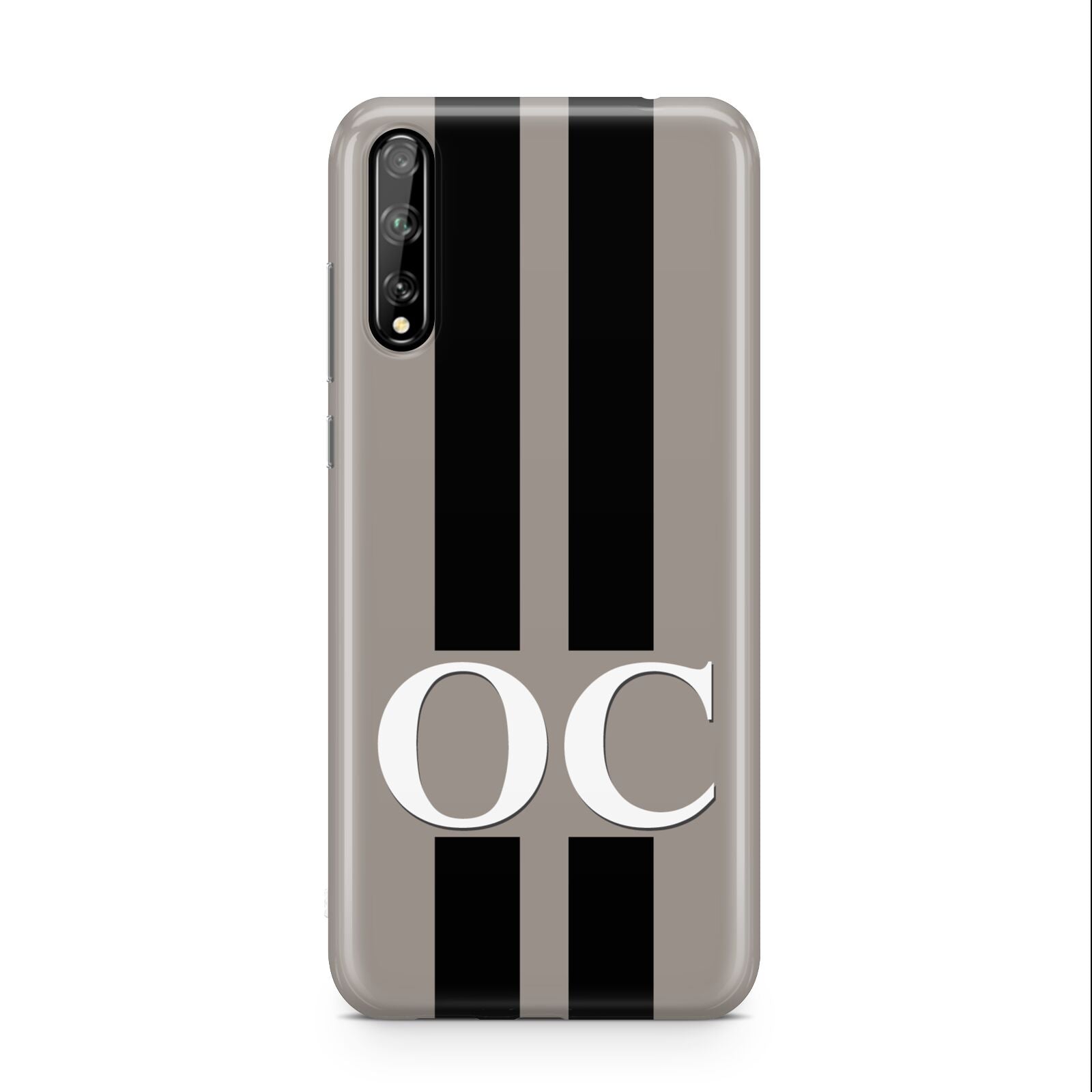 Mauve Personalised Initials Huawei Enjoy 10s Phone Case