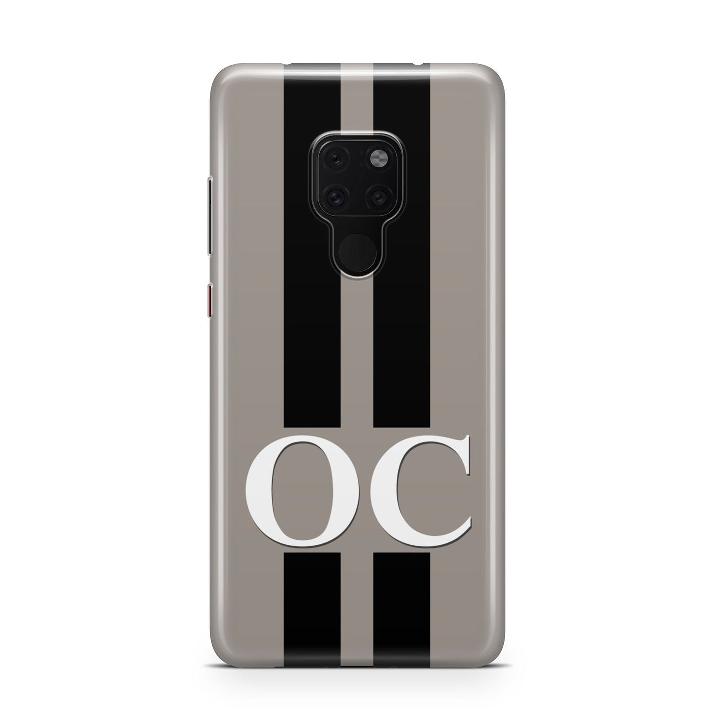 Mauve Personalised Initials Huawei Mate 20 Phone Case