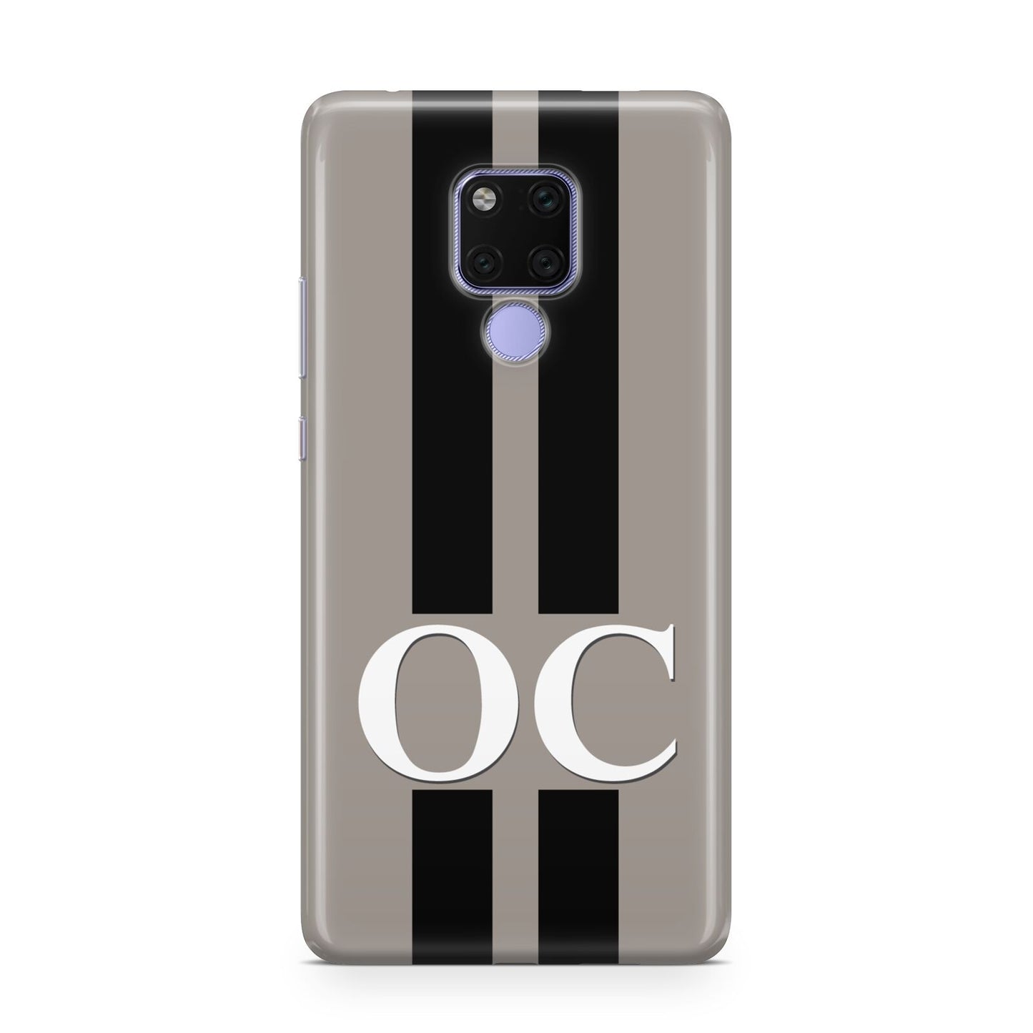 Mauve Personalised Initials Huawei Mate 20X Phone Case