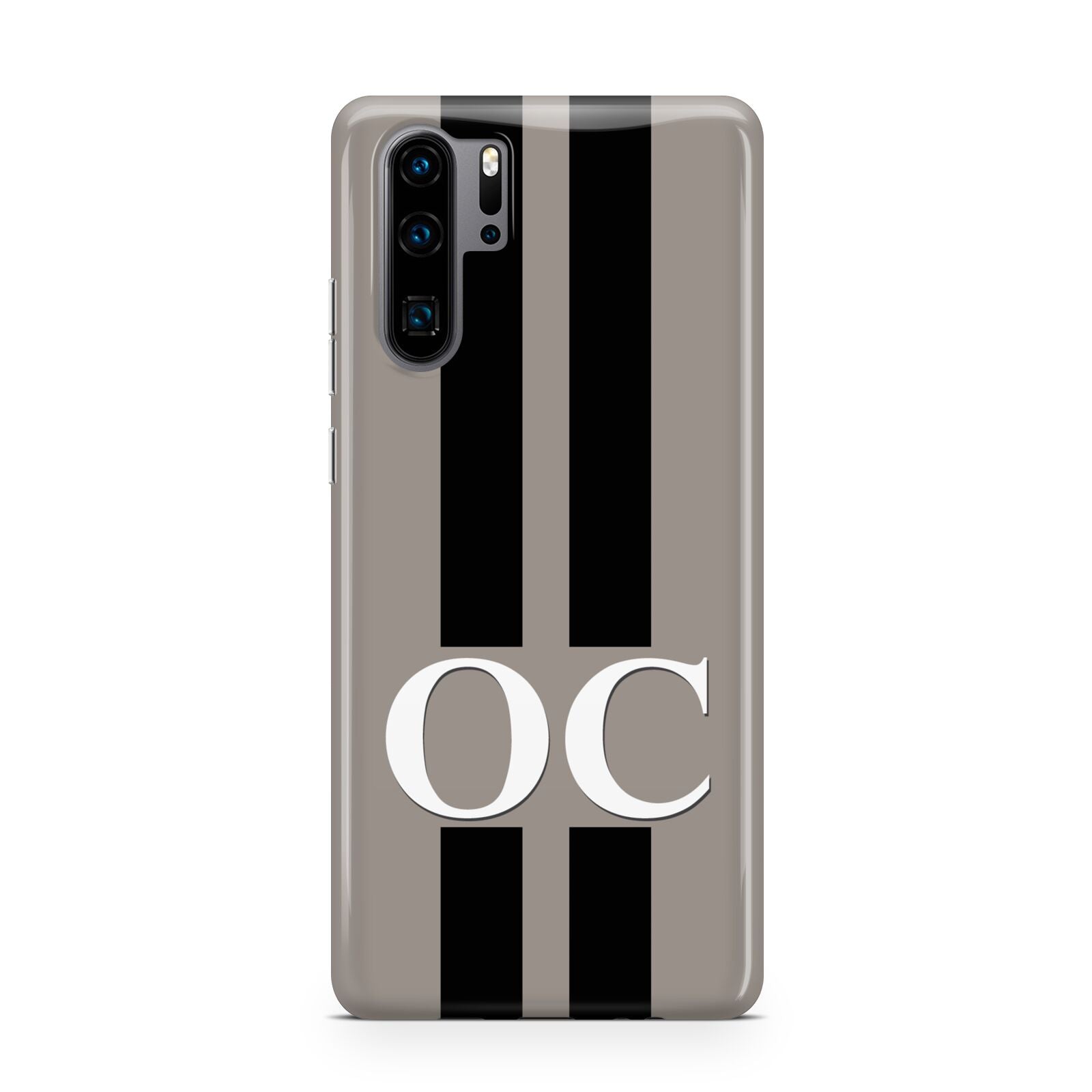 Mauve Personalised Initials Huawei P30 Pro Phone Case