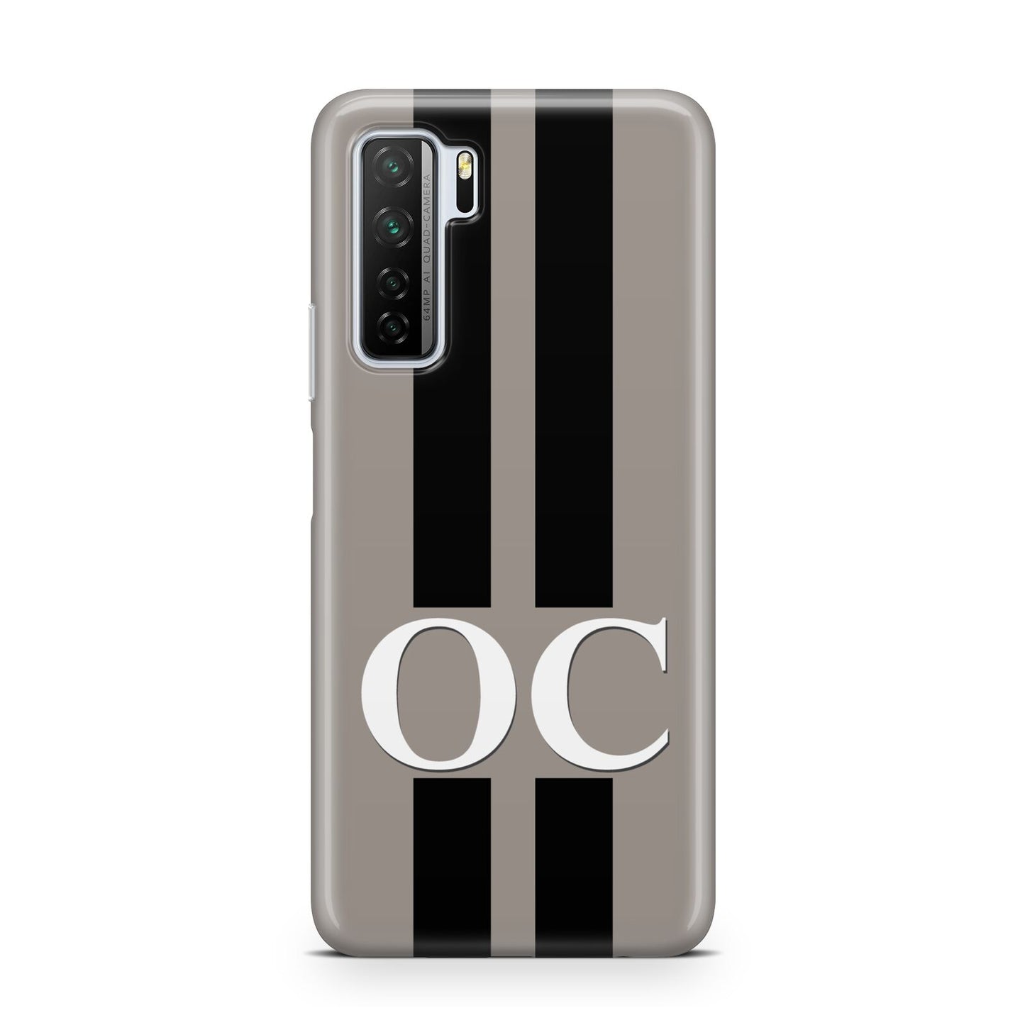 Mauve Personalised Initials Huawei P40 Lite 5G Phone Case