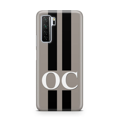 Mauve Personalised Initials Huawei P40 Lite 5G Phone Case