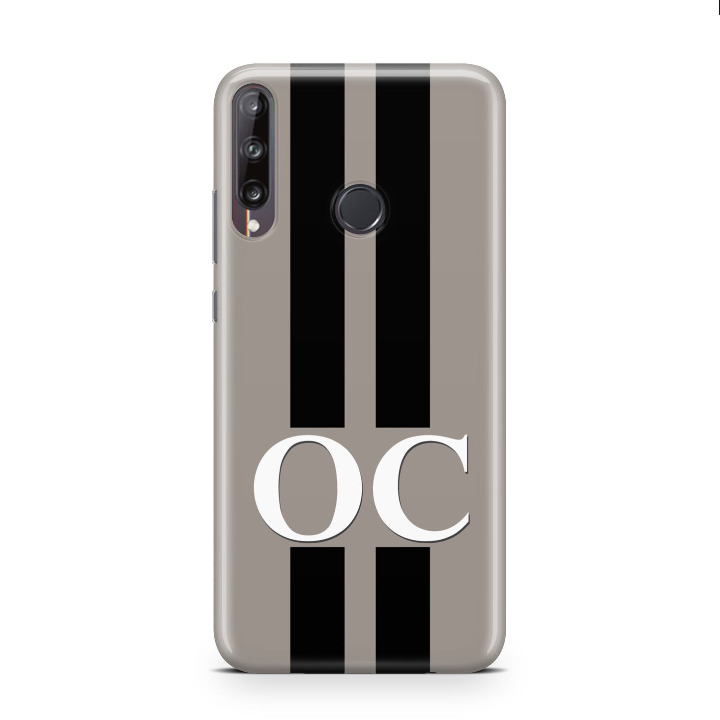 Mauve Personalised Initials Huawei P40 Lite E Phone Case