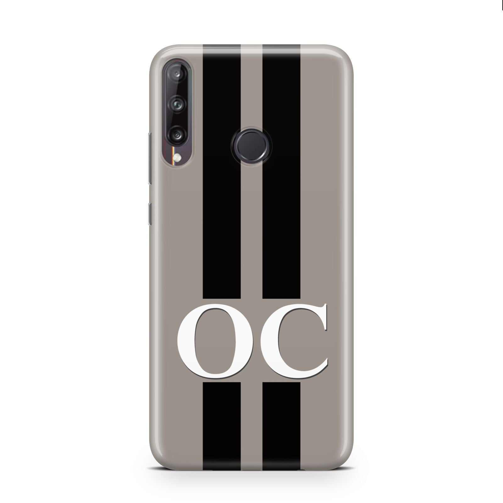 Mauve Personalised Initials Huawei P40 Lite E Phone Case