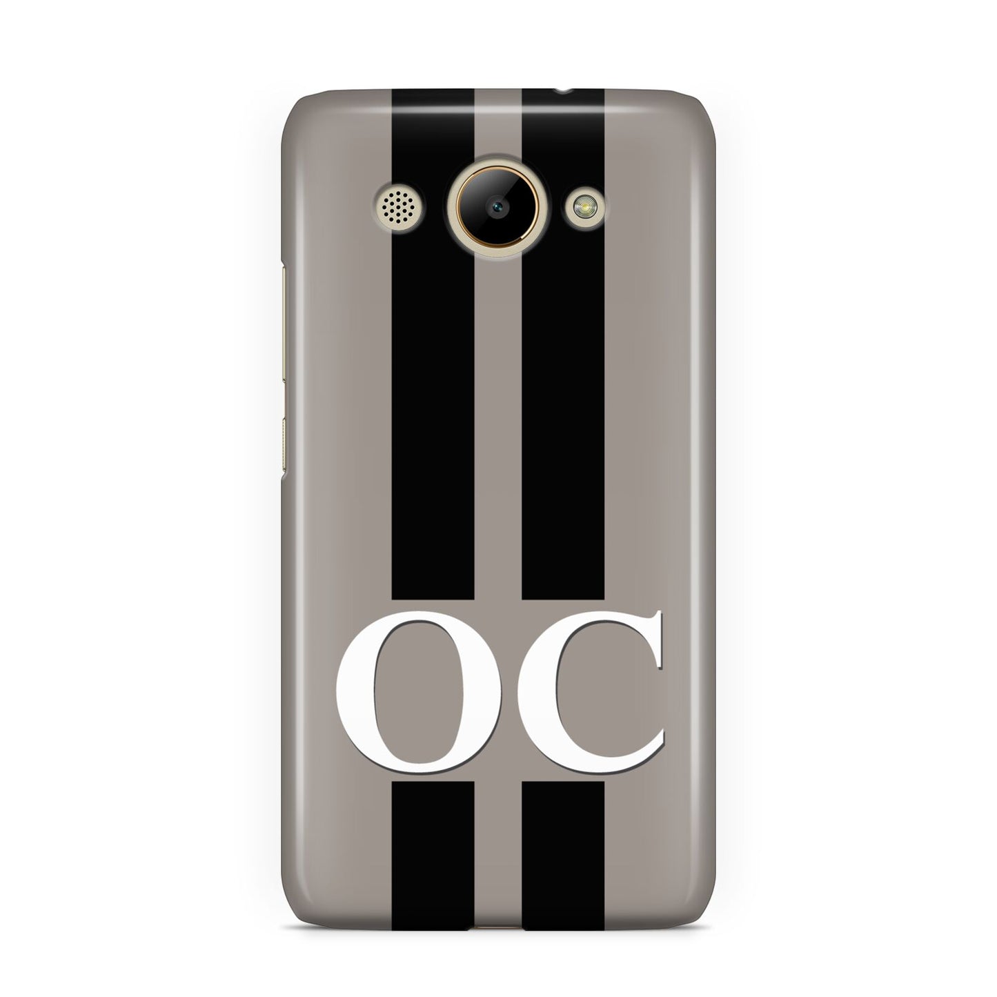 Mauve Personalised Initials Huawei Y3 2017