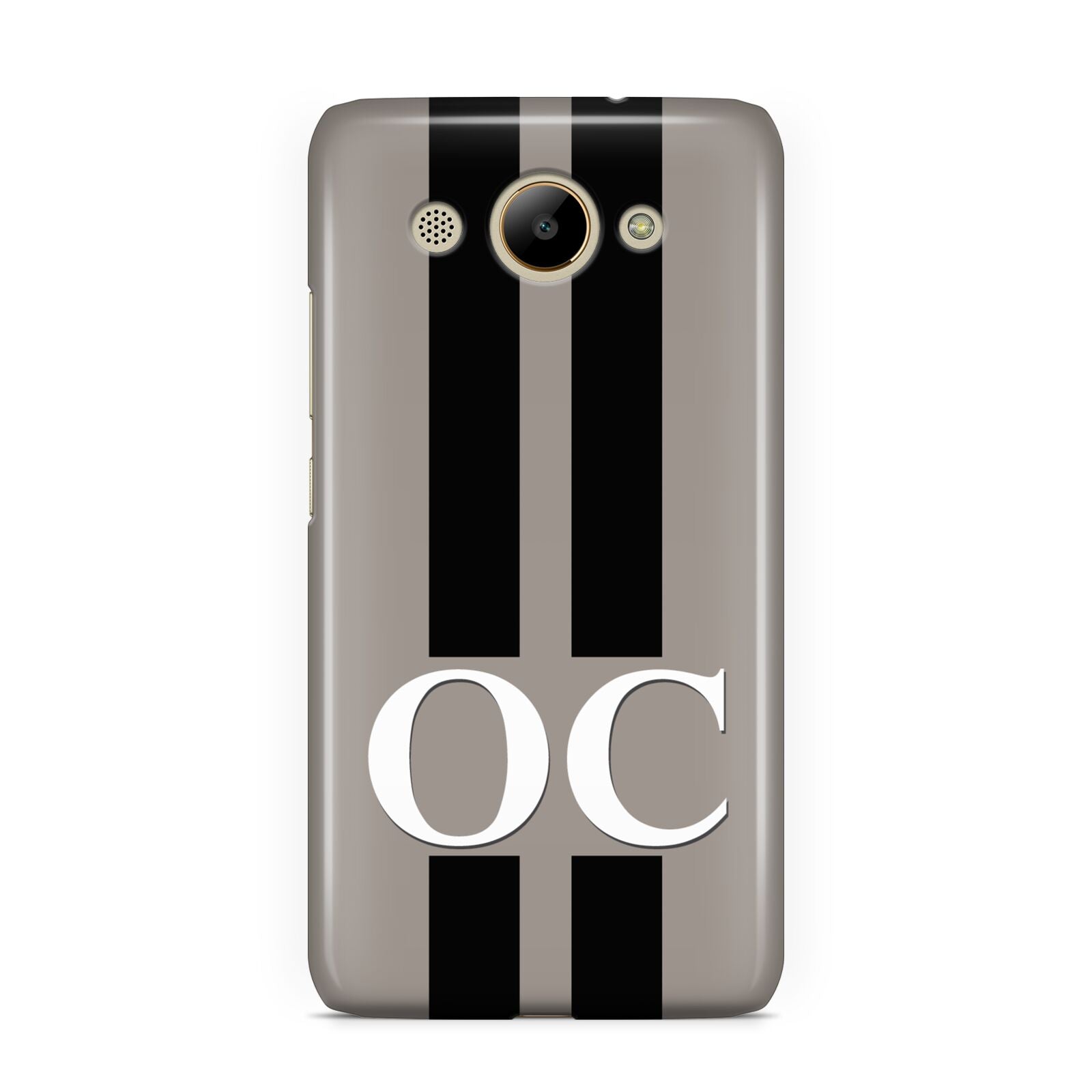 Mauve Personalised Initials Huawei Y3 2017