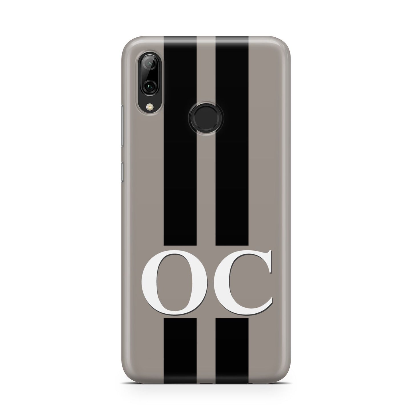 Mauve Personalised Initials Huawei Y7 2019