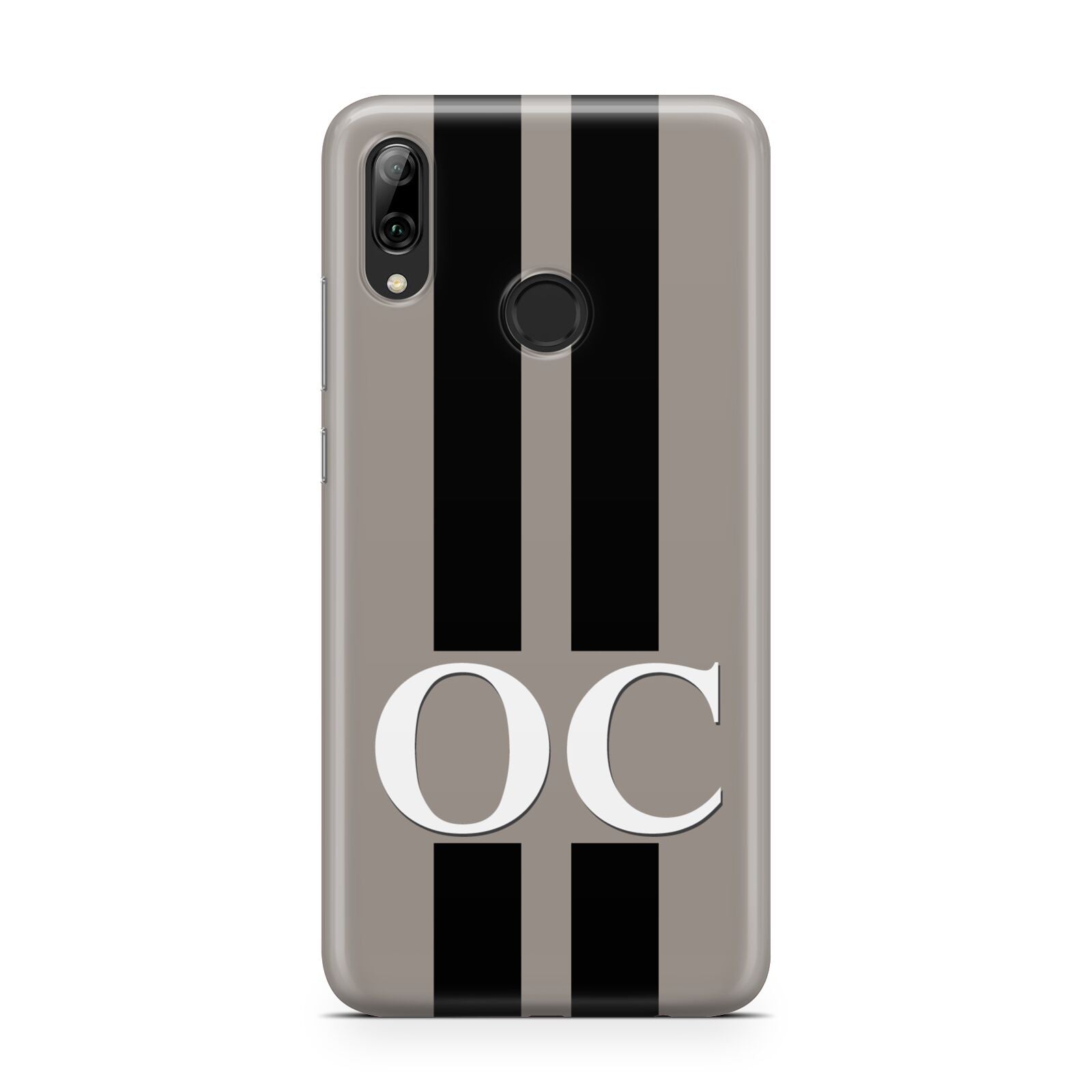 Mauve Personalised Initials Huawei Y7 2019