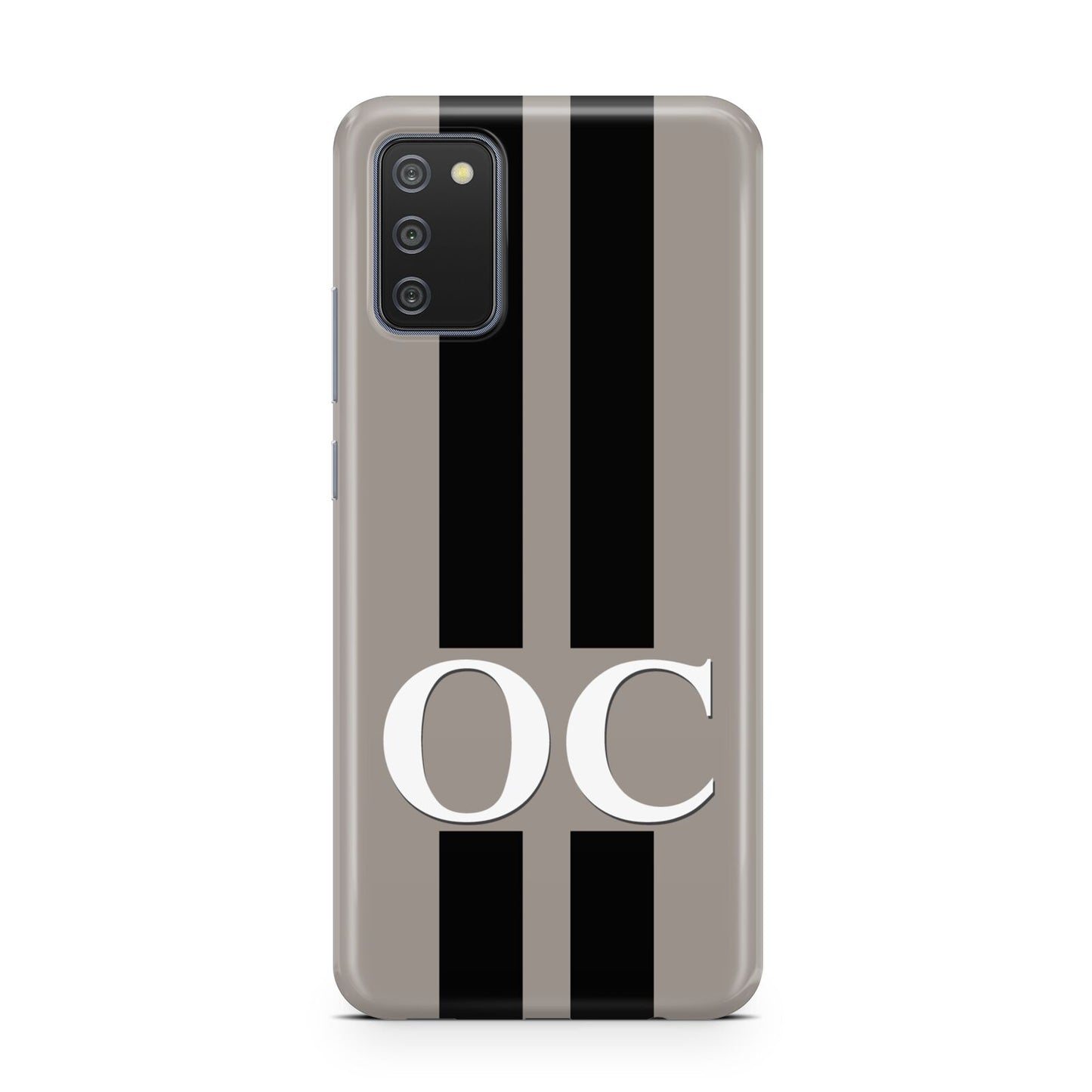 Mauve Personalised Initials Samsung A02s Case