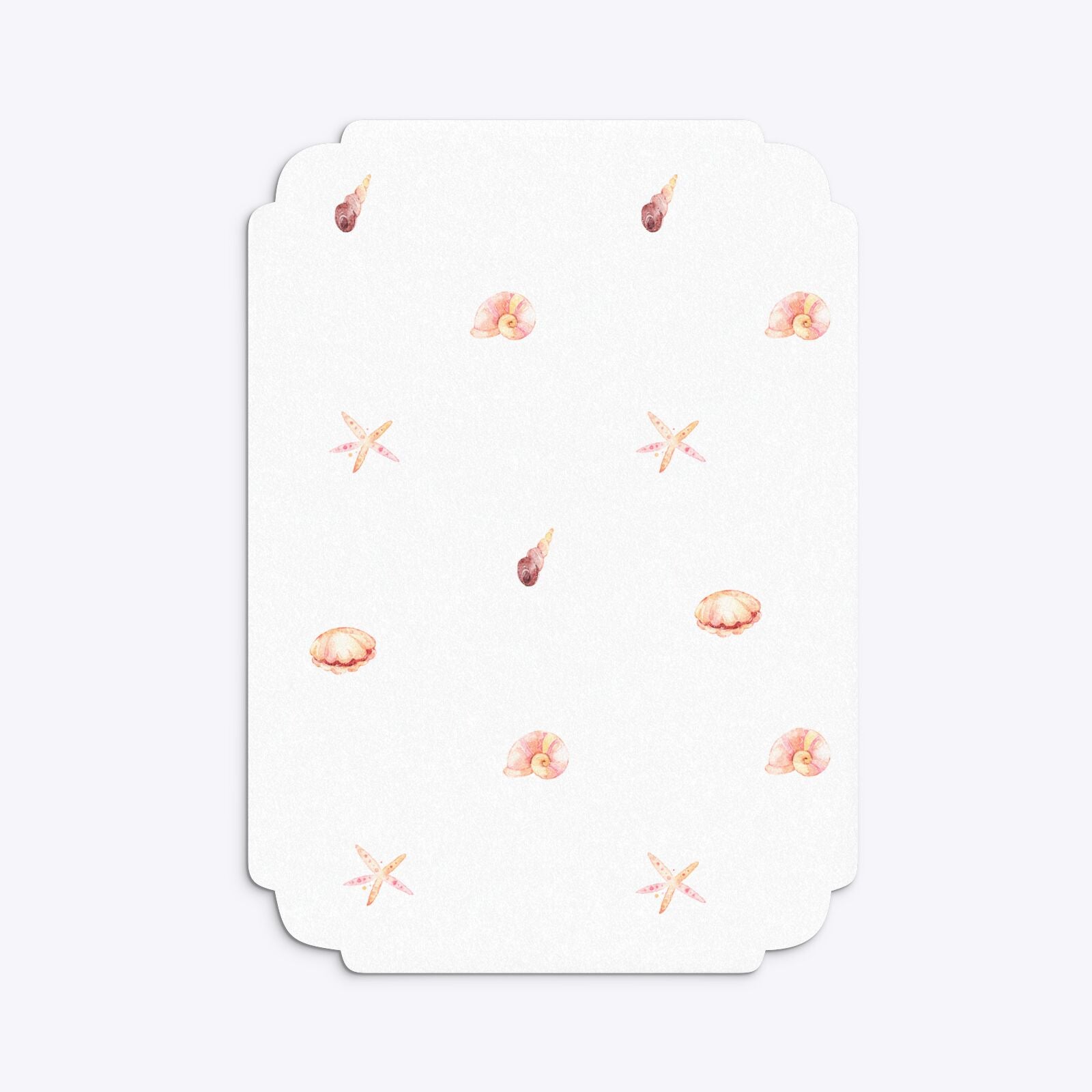 Mermaid Personalised Happy Birthday Deco Invitation Glitter Back Image