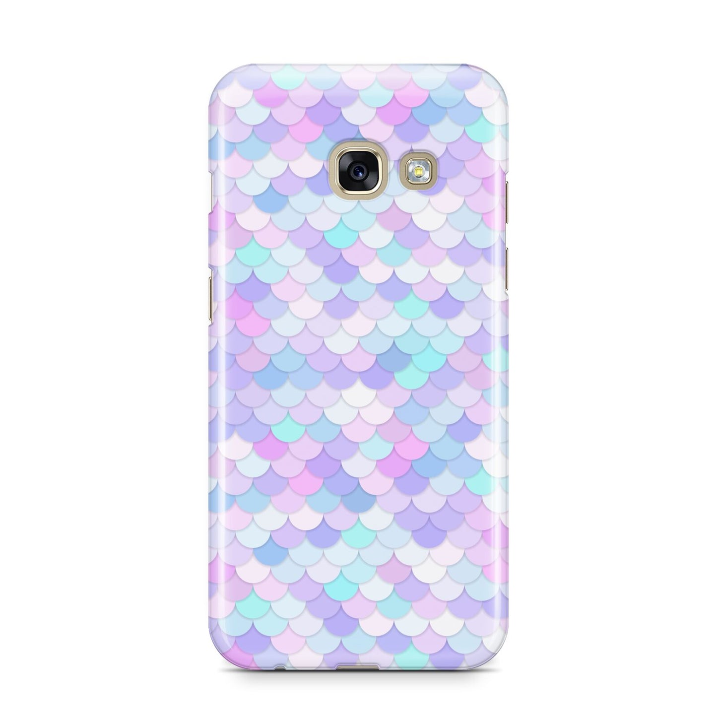 Mermaid Samsung Galaxy A3 2017 Case on gold phone