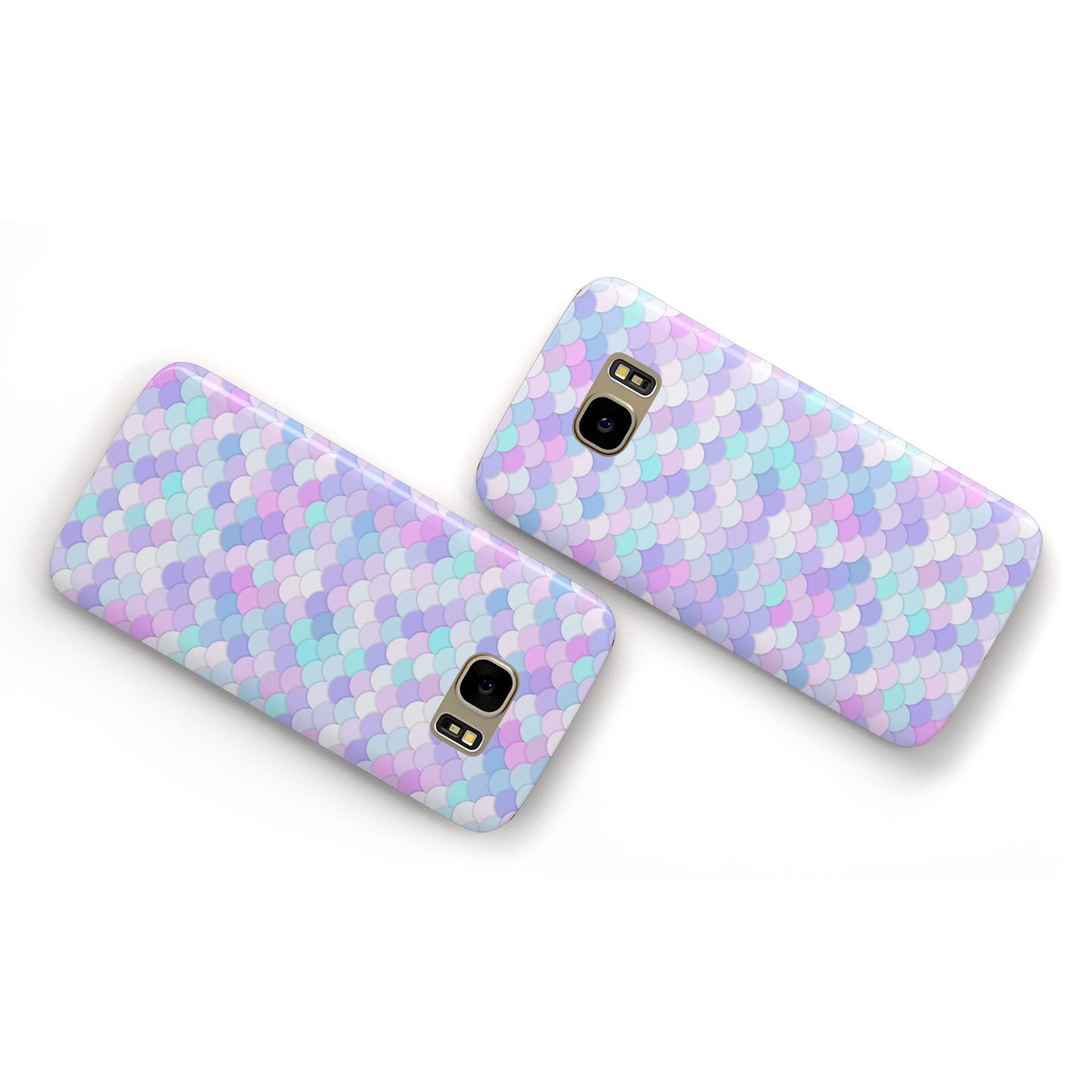 Mermaid Samsung Galaxy Case Flat Overview