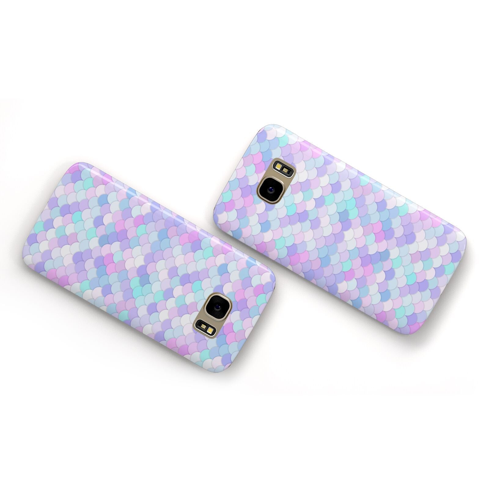 Mermaid Samsung Galaxy Case Flat Overview