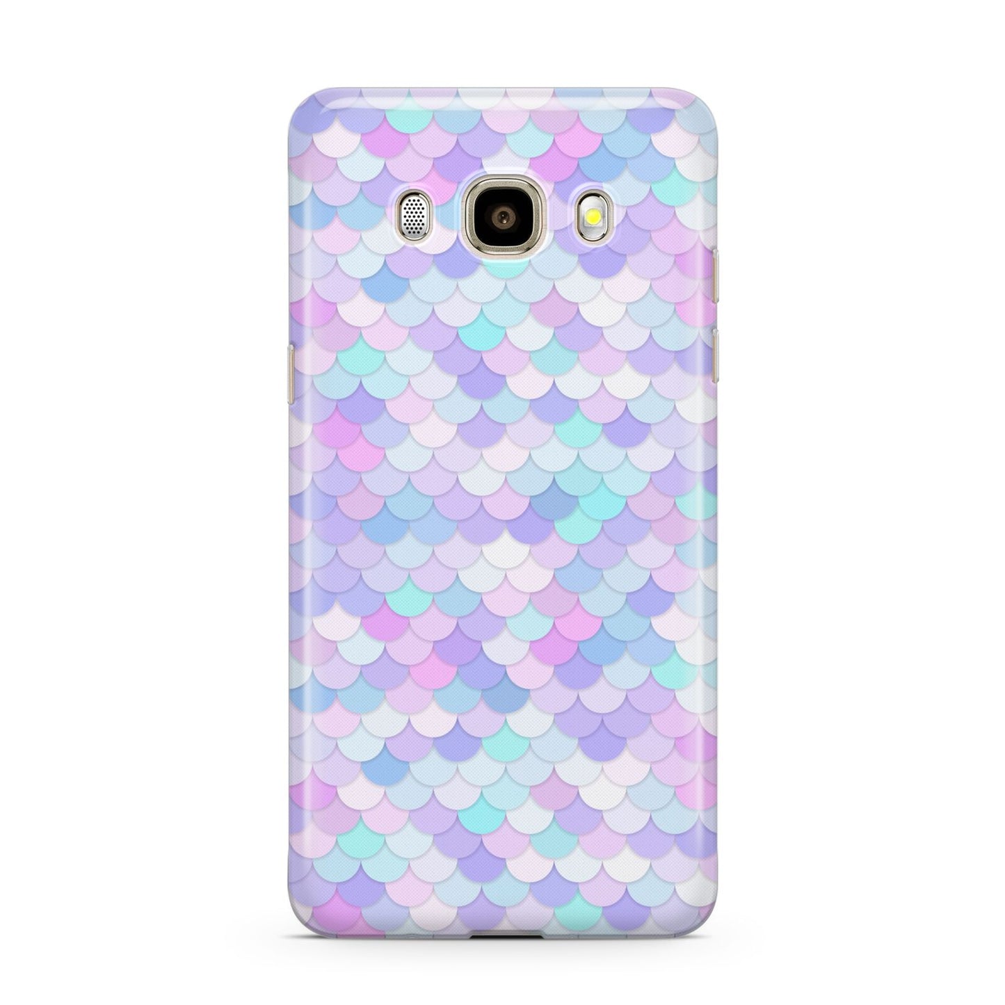 Mermaid Samsung Galaxy J7 2016 Case on gold phone