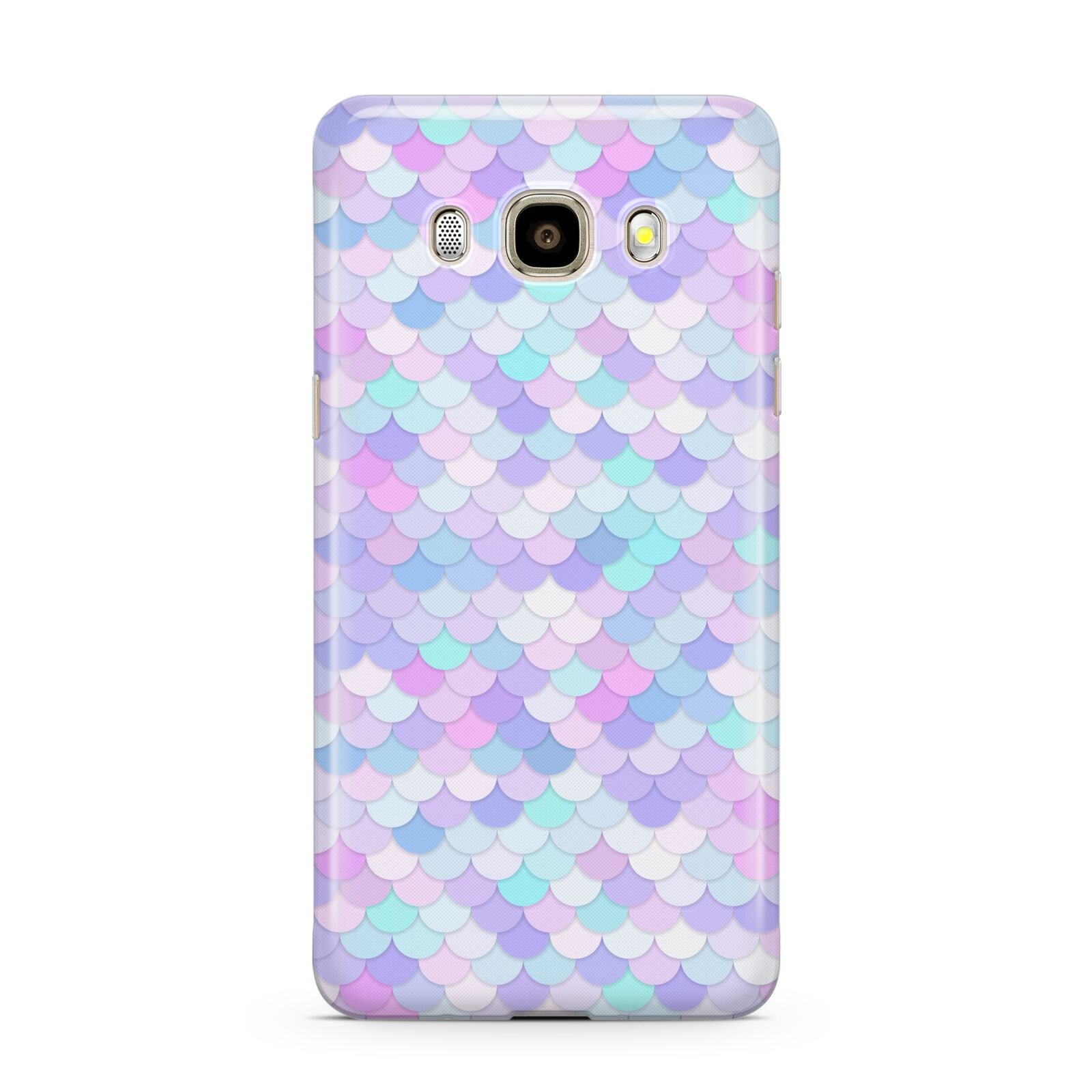 Mermaid Samsung Galaxy J7 2016 Case on gold phone