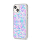 Mermaid iPhone 14 Glitter Tough Case Starlight Angled Image