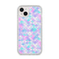 Mermaid iPhone 14 Plus Clear Tough Case Starlight