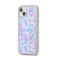 Mermaid iPhone 14 Plus Glitter Tough Case Starlight Angled Image