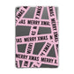 Merry Christmas Tape Apple iPad Grey Case