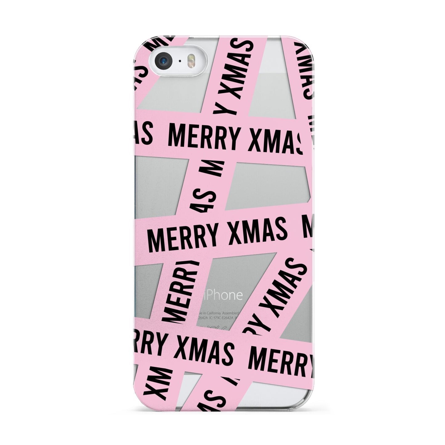 Merry Christmas Tape Apple iPhone 5 Case