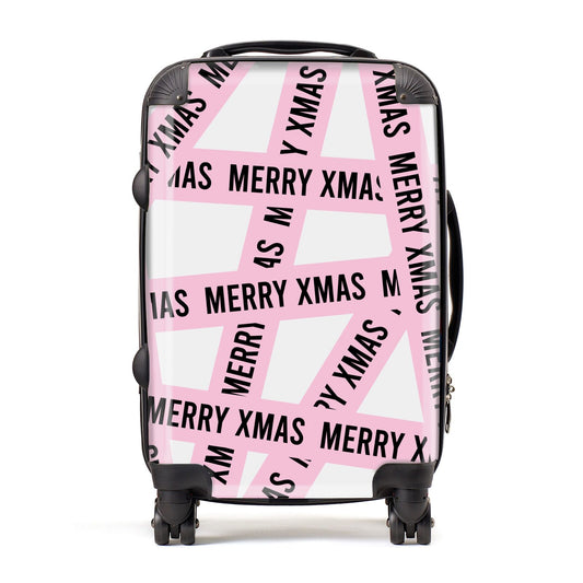 Merry Christmas Tape Suitcase