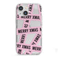Merry Christmas Tape iPhone 13 Mini TPU Impact Case with White Edges