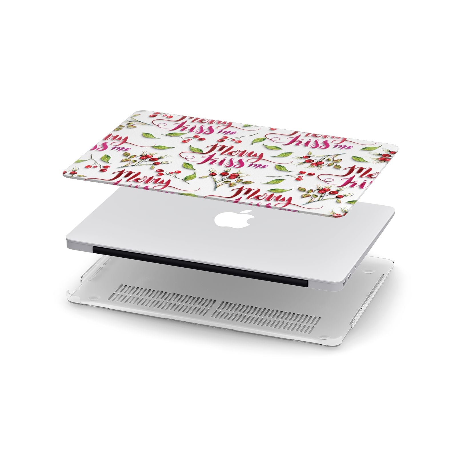 Merry kiss me Apple MacBook Case in Detail