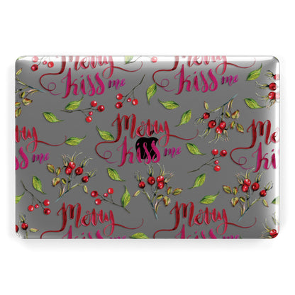 Merry kiss me Apple MacBook Case