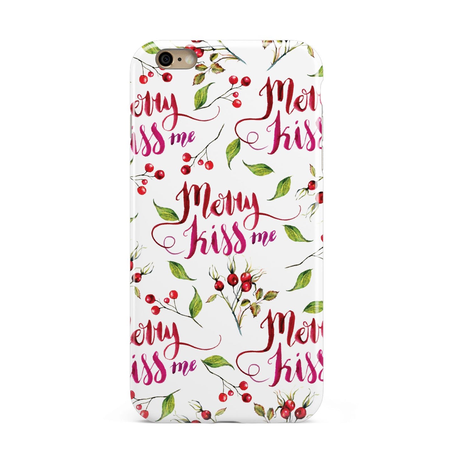 Merry kiss me Apple iPhone 6 Plus 3D Tough Case