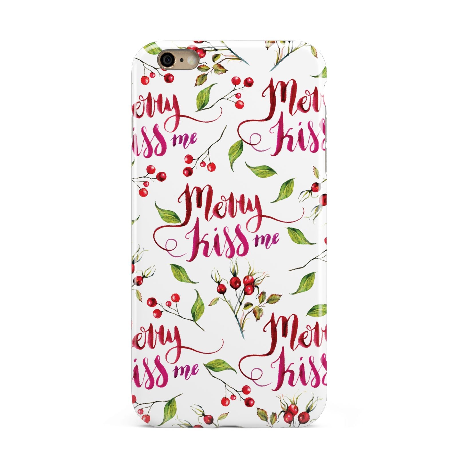 Merry kiss me Apple iPhone 6 Plus 3D Tough Case