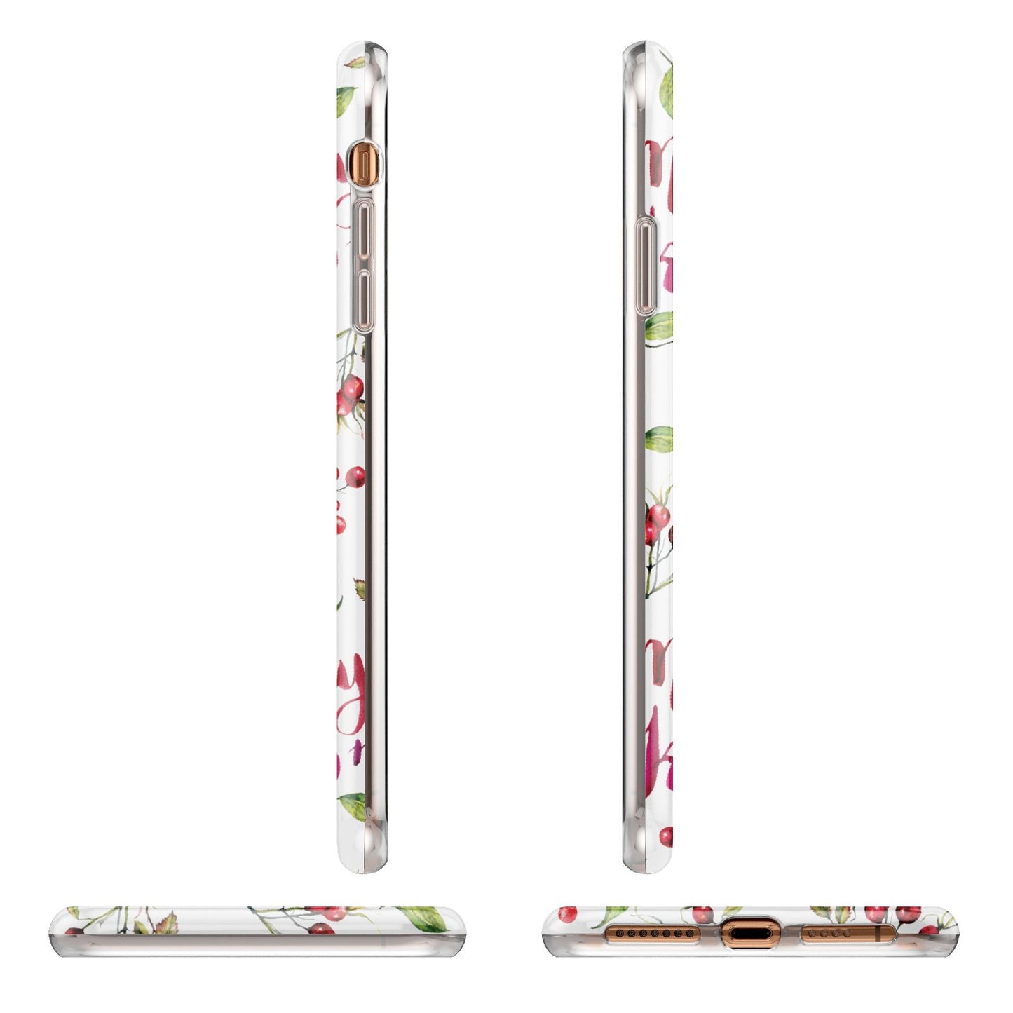 Merry kiss me Apple iPhone XS Max 3D Wrap Tough Case Alternative Image Angles