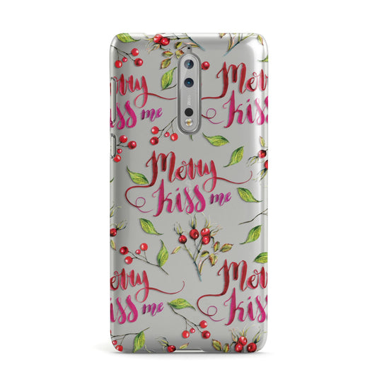 Merry kiss me Nokia Case