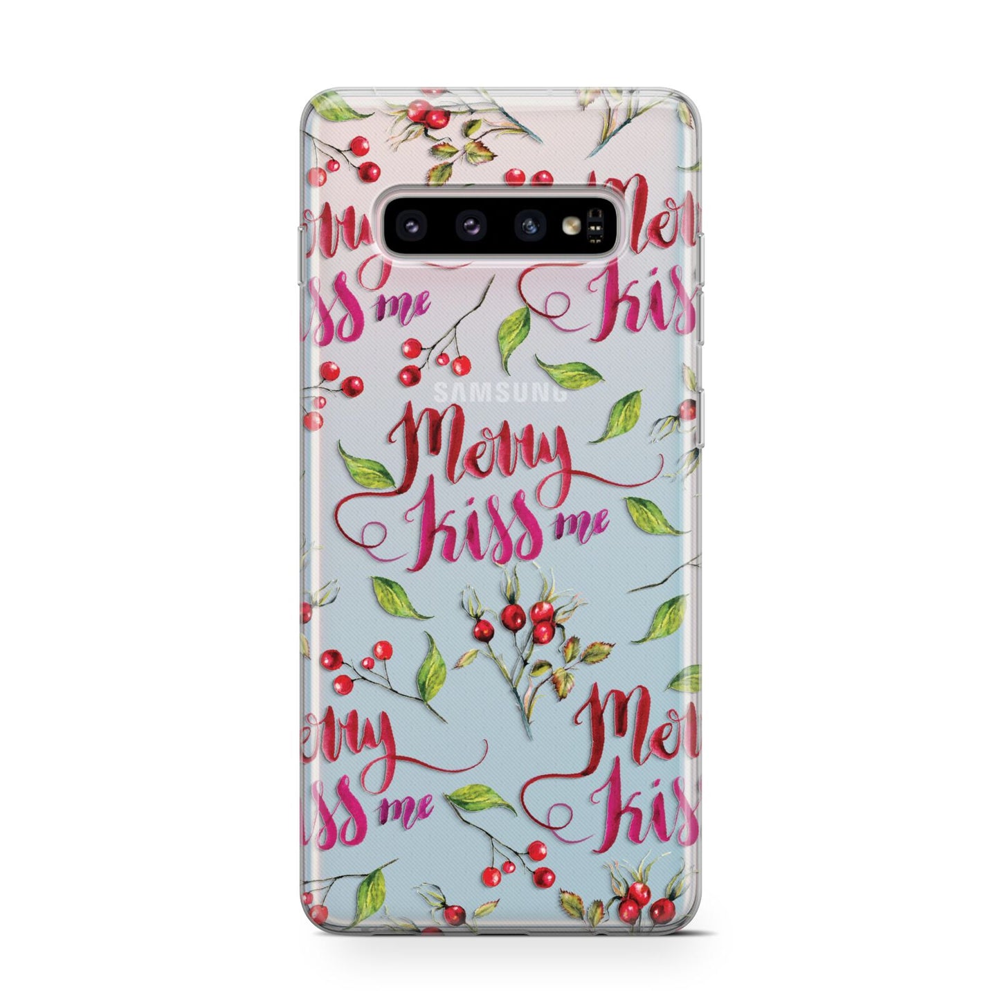 Merry kiss me Protective Samsung Galaxy Case