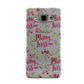 Merry kiss me Samsung Galaxy A3 Case